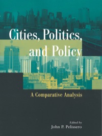 صورة الغلاف: Cities, Politics, and Policy 1st edition 9781568026862