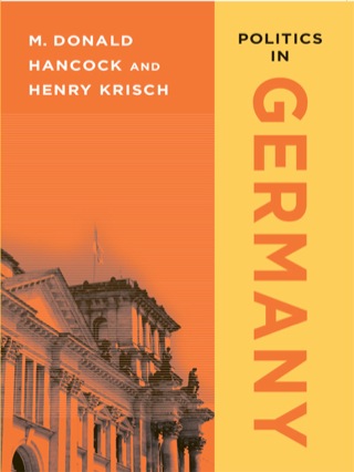صورة الغلاف: Politics in Germany 1st edition 9781933116075
