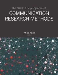 Titelbild: The SAGE Encyclopedia of Communication Research Methods 1st edition 9781483381435