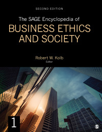 Cover image: The SAGE Encyclopedia of Business Ethics and Society 2nd edition 9781483381527