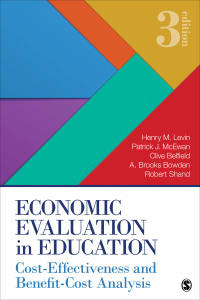 Imagen de portada: Economic Evaluation in Education 3rd edition 9781483381800