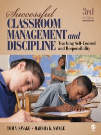 Cover image: Successful Classroom Management and Discipline 3rd edition 9781412966788