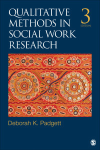 表紙画像: Qualitative Methods in Social Work Research 3rd edition 9781452256702