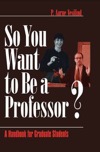 Imagen de portada: So You Want to Be a Professor? 1st edition 9780761918974
