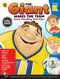 Omslagafbeelding: The Giant Makes the Team: Early Reading Activities, Grade K 9781623991661