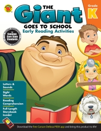 Omslagafbeelding: The Giant Goes to School: Early Reading Activities, Grade K 9781623991692