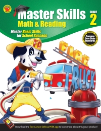 صورة الغلاف: Math & Reading Workbook, Grade 2 9781483801421