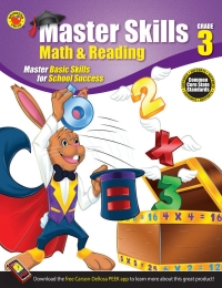 Cover image: Math & Reading Workbook, Grade 3 9781483801438