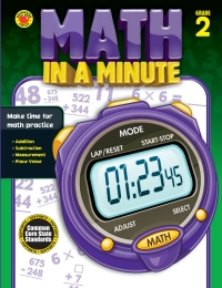 Cover image: Math in a Minute, Grade 2 9781483801360