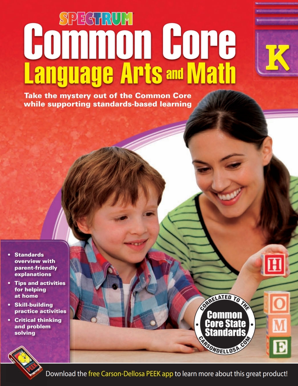 Common Core Language Arts and Math, Grade K