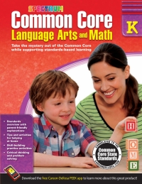 Cover image: Common Core Language Arts and Math, Grade K 9781483804484
