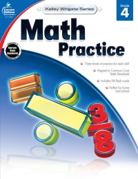表紙画像: Math Practice, Grade 4 9781483805023