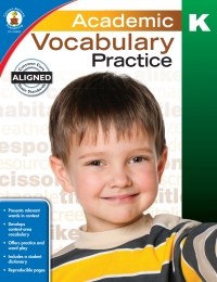 صورة الغلاف: Academic Vocabulary Practice, Grade K 9781483811178