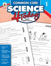 صورة الغلاف: Common Core Science 4 Today, Grade 1 9781483811246