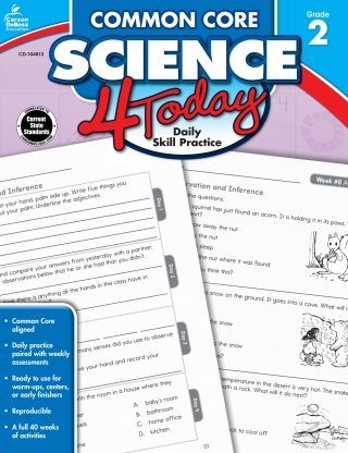 Cover image: Common Core Science 4 Today, Grade 2 9781483811253