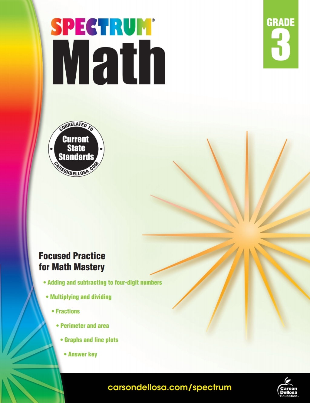Spectrum Math Workbook Grade 3 (eBook)