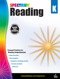 Omslagafbeelding: Spectrum Reading Workbook, Grade K 9781483812137