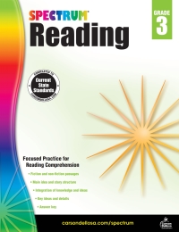 Omslagafbeelding: Spectrum Reading Workbook, Grade 3 9781483812168