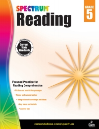 Omslagafbeelding: Spectrum Reading Workbook, Grade 5 9781483812182