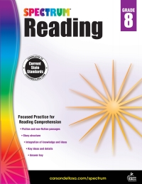 Cover image: Spectrum Reading Workbook, Grade 8 9781483812212