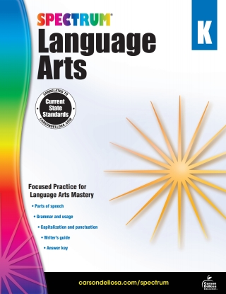Omslagafbeelding: Spectrum Language Arts, Grade K 9781483812045