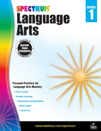 Cover image: Spectrum Language Arts, Grade 1 9781483812052