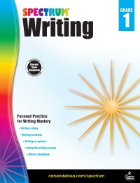 Cover image: Spectrum Writing, Grade 1 9781483811963