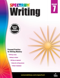 Imagen de portada: Spectrum Writing, Grade 7 9781483812021