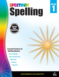 Cover image: Spectrum Spelling, Grade 1 9781483811741