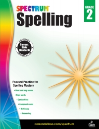 Imagen de portada: Spectrum Spelling, Grade 2 9781483811758