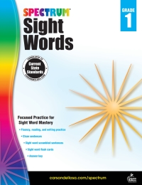 Cover image: Spectrum Sight Words, Grade 1 9781483811895