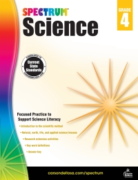 Imagen de portada: Spectrum Science, Grade 4 9781483811680