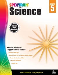 Imagen de portada: Spectrum Science, Grade 5 9781483811697