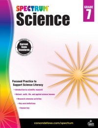 Cover image: Spectrum Science, Grade 7 9781483811710