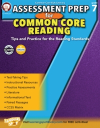 Cover image: Assessment Prep for Common Core Reading, Grade 7 9781622235209