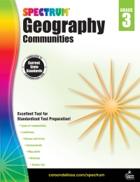 表紙画像: Spectrum Geography, Grade 3 9781483813004