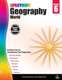 Cover image: Spectrum Geography, Grade 6 9781483813035