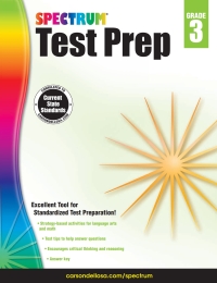 Imagen de portada: Spectrum Test Prep, Grade 3 9781483813769