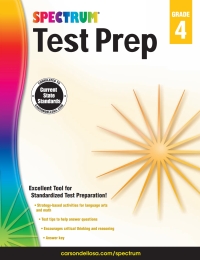 Cover image: Spectrum Test Prep, Grade 4 9781483813776