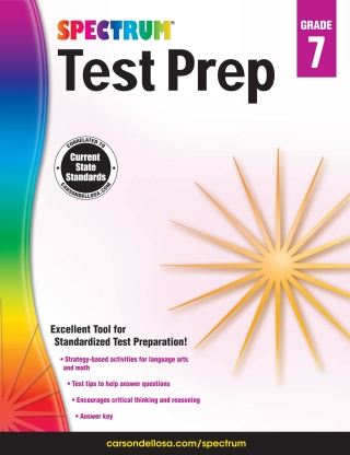 Imagen de portada: Spectrum Test Prep, Grade 7 9781483813745