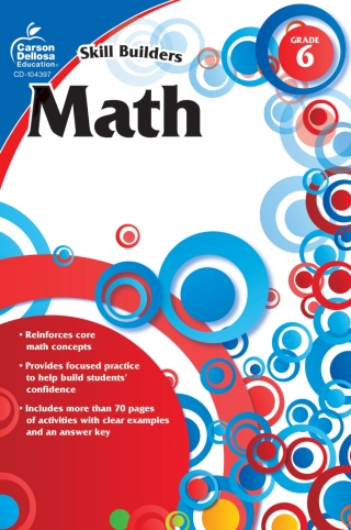 Titelbild: Math, Grade 6 9781936023288