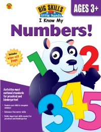 表紙画像: I Know My Numbers!, Ages 3 - 5 9781609965099