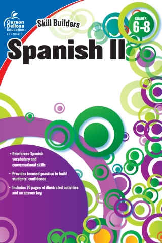 Cover image: Spanish II, Grades 6 - 8 9781936023370