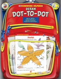 Omslagafbeelding: Ocean Dot-to-Dot, Grades PK - 1 9780768206883