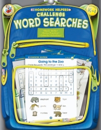 表紙画像: Challenge Word Searches, Grades K - 1 9780768206937