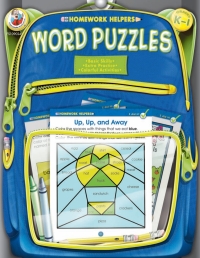 صورة الغلاف: Word Puzzles, Grades K - 1 9780768206951