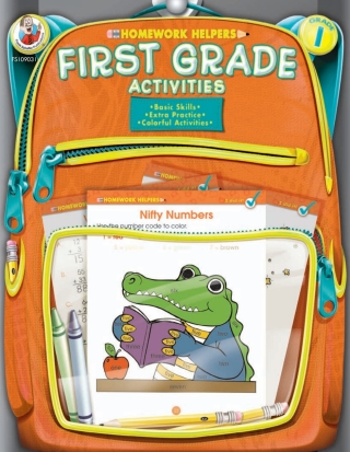 Cover image: First Grade Activities Homework Helper 9780768207026