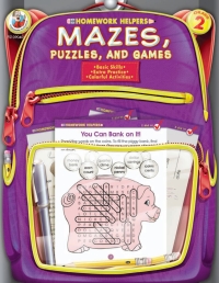 صورة الغلاف: Mazes, Puzzles, and Games, Grade 2 9780768207118
