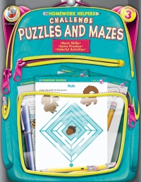 صورة الغلاف: Challenge Puzzles and Mazes, Grade 3 9780768207187