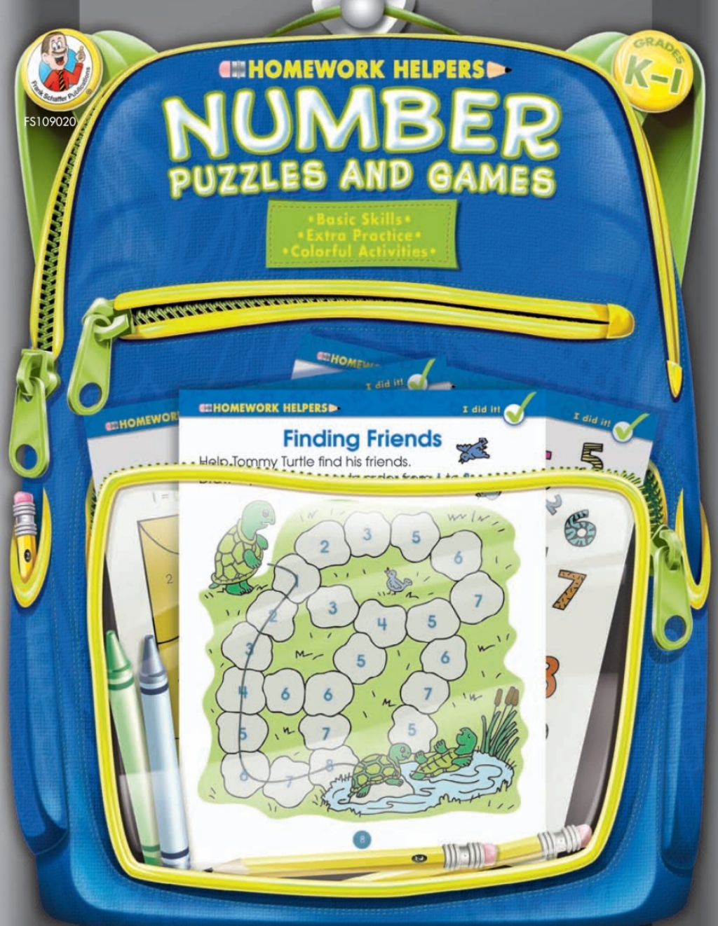 Number Puzzles and Games, Grades K – 1